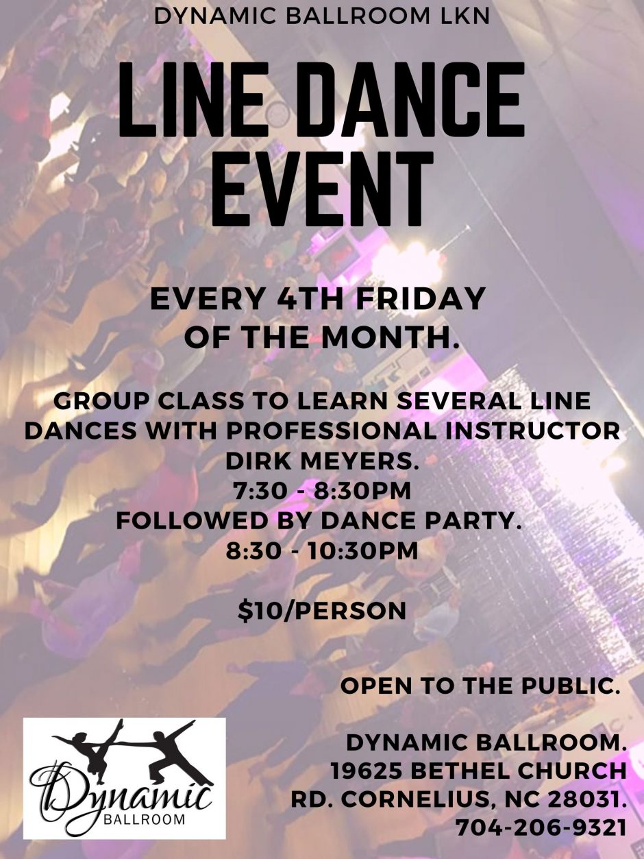 Line Dance Event Dynamic Ballroom